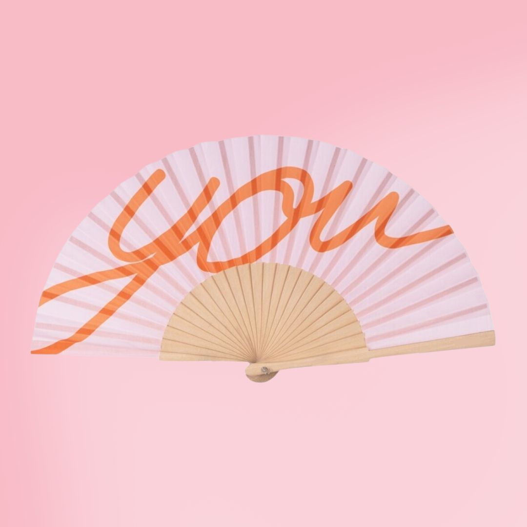 YOU- abanico de mano
