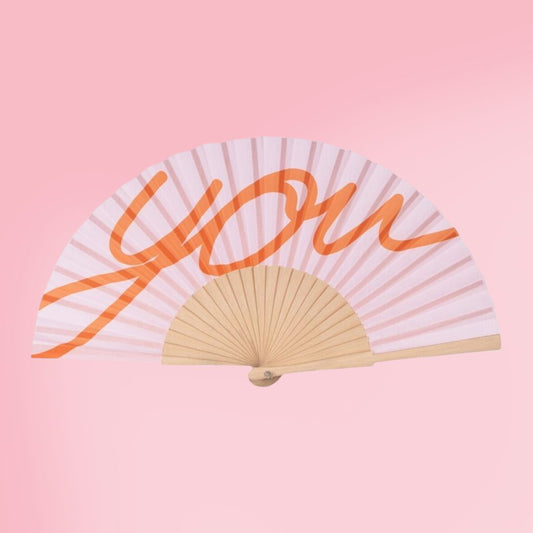 YOU- abanico de mano
